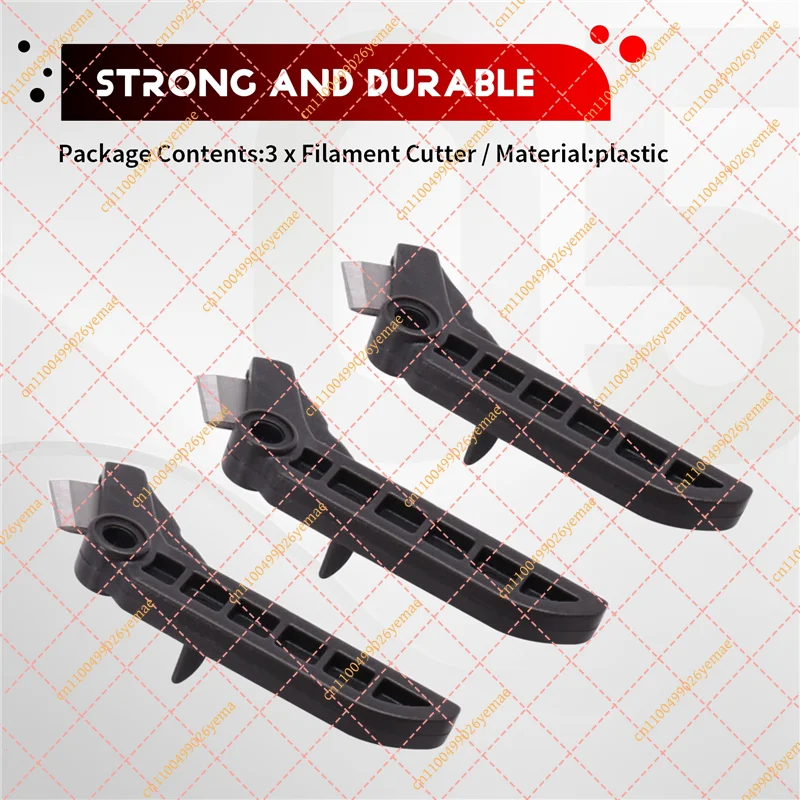 High Precision 3D Printer Printhead Assembly with Filament Cutter Replacement Accessories