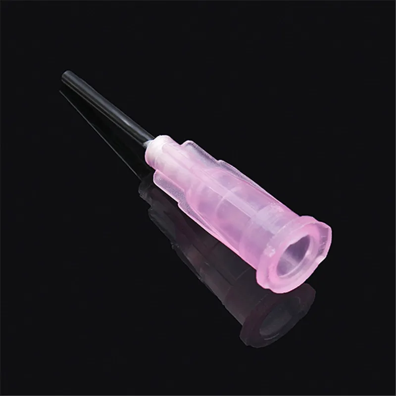 Seringue à Colle Universelle en Acier Inoxydable, Pointe Émoussée pour Collage, Remplissage d'Encre, Flux de Soudage, 0.9mm, 10 Pièces