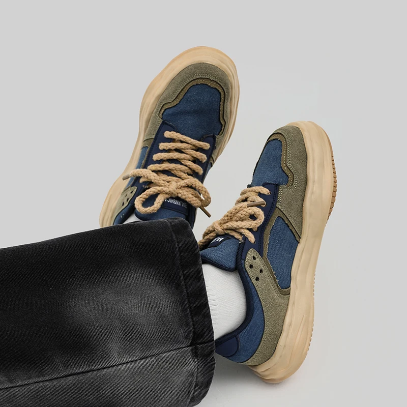 

New trendy brand fashionable board shoes, sports and casual men's shoes, low top trendy shoes