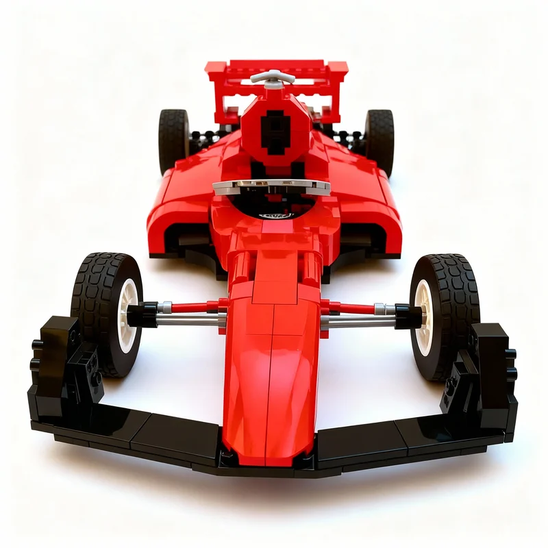 

499PCS MOC Creative Model Formula 1 Technology DIY Assembly Building Blocks Display Birthday Gift Collectible Home Display Gift