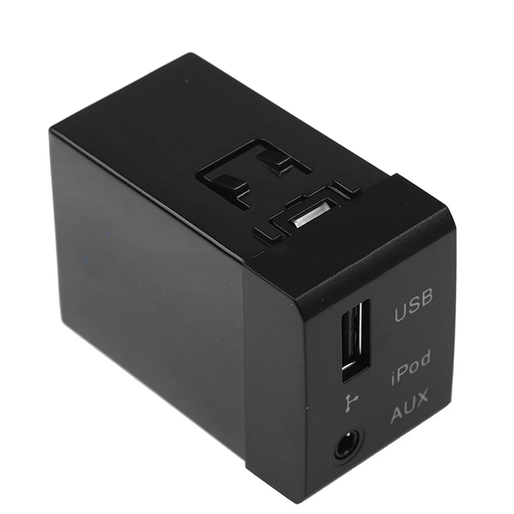 Car Accessories As Shown In The Picture Audio Adapter ABS Material Used Compatible With Car Non-deformed Design