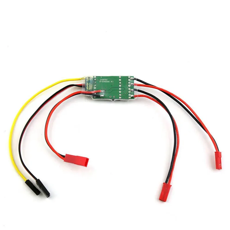 Lo-ok ثنائي الاتجاه نحى Esc 2S-3S Lipo 5A Esc التحكم في السرعة لخزان القارب طراز Rc 130 180 قطع غيار المحركات المصقولة