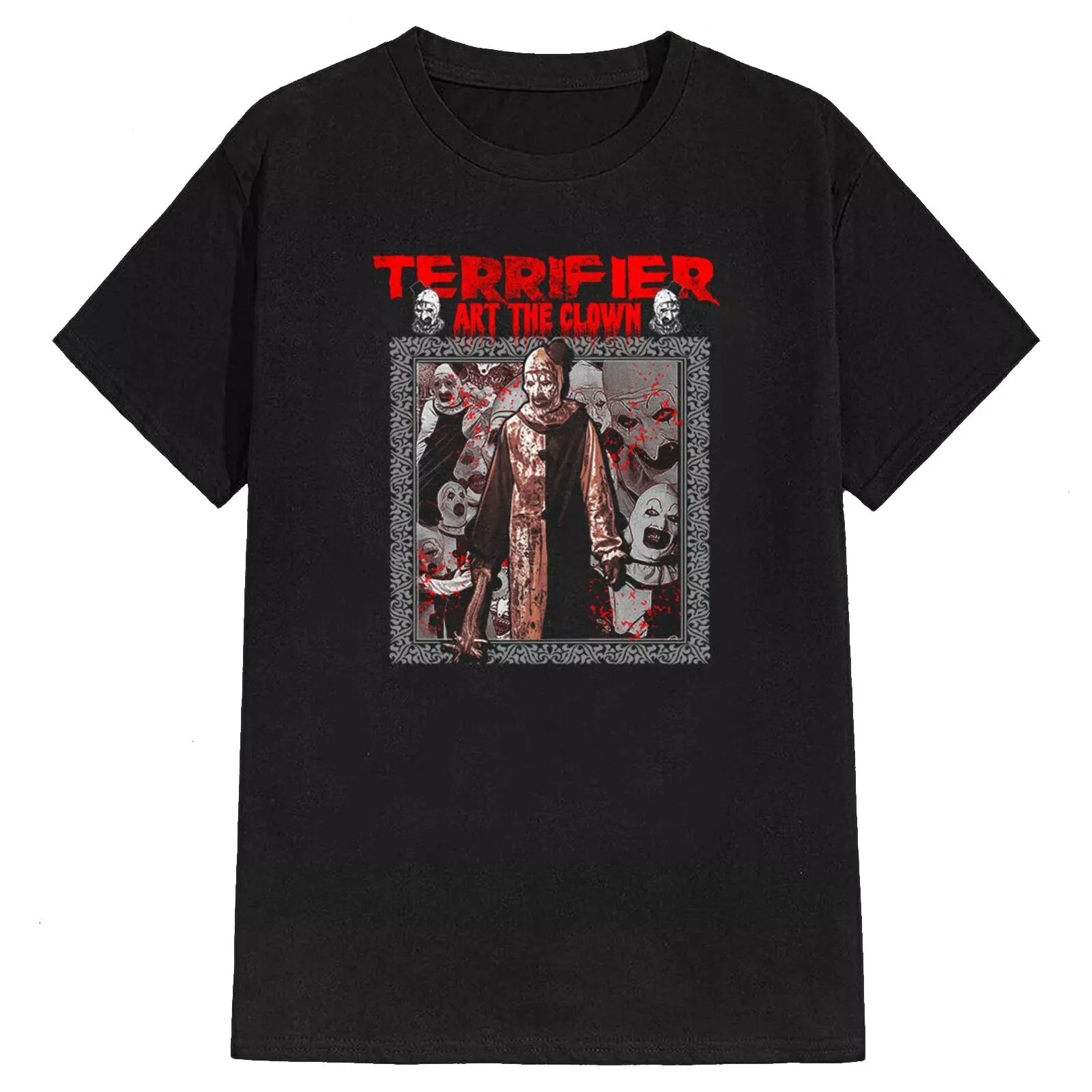 

Hot Sale Classic High Quality Women Men Halloween T-shirt Brand Short Sleeve Designer Tee Luxury Cotton Summer Top Clothing