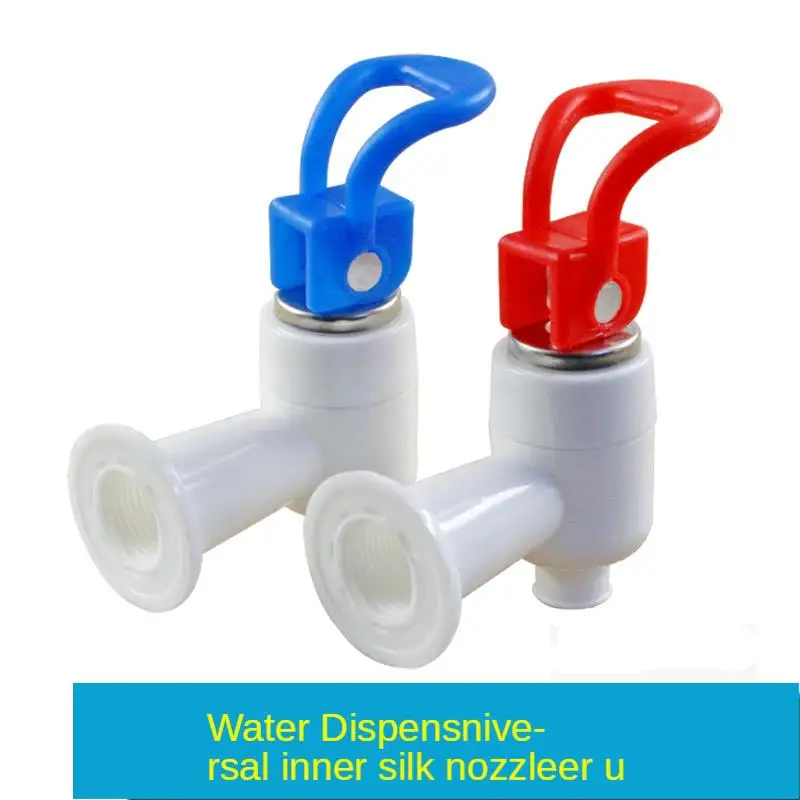 Water dispenser faucet red and blue hot and cold water outlet water dispenser accessories drinking faucet