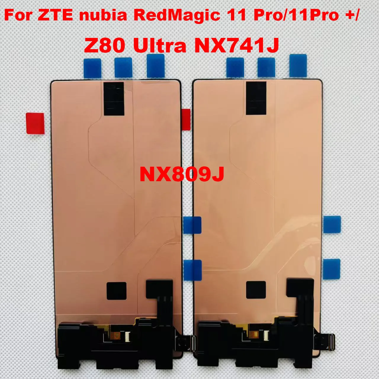 6.85'' AMOLED Original 144Hz For ZTE Nubia RedMagic 11 Pro/ 11 Pro+ LCD Display Touch Screen Digitizer Assembly For Z80 Ultra LC