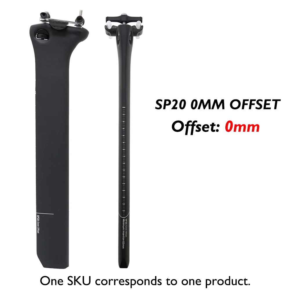  Cervelo SP20 Carbon Seatpost 350mm 0/15/25mm Offset For S2 S3 S5 Road Bike 7×7/9mm Rails