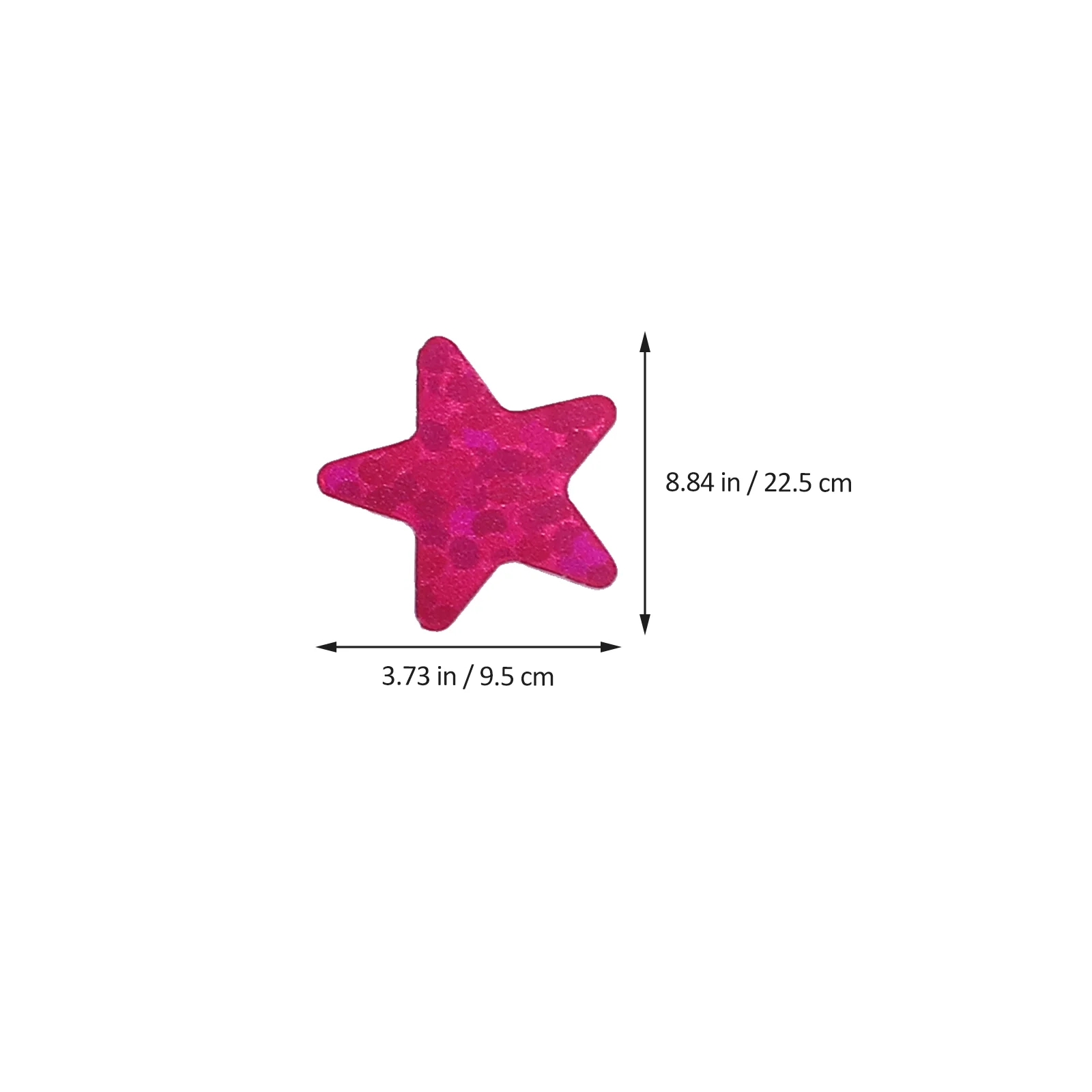 Good Material Stickers Shiny Star Multicolor Mini Bling Decorating Posters