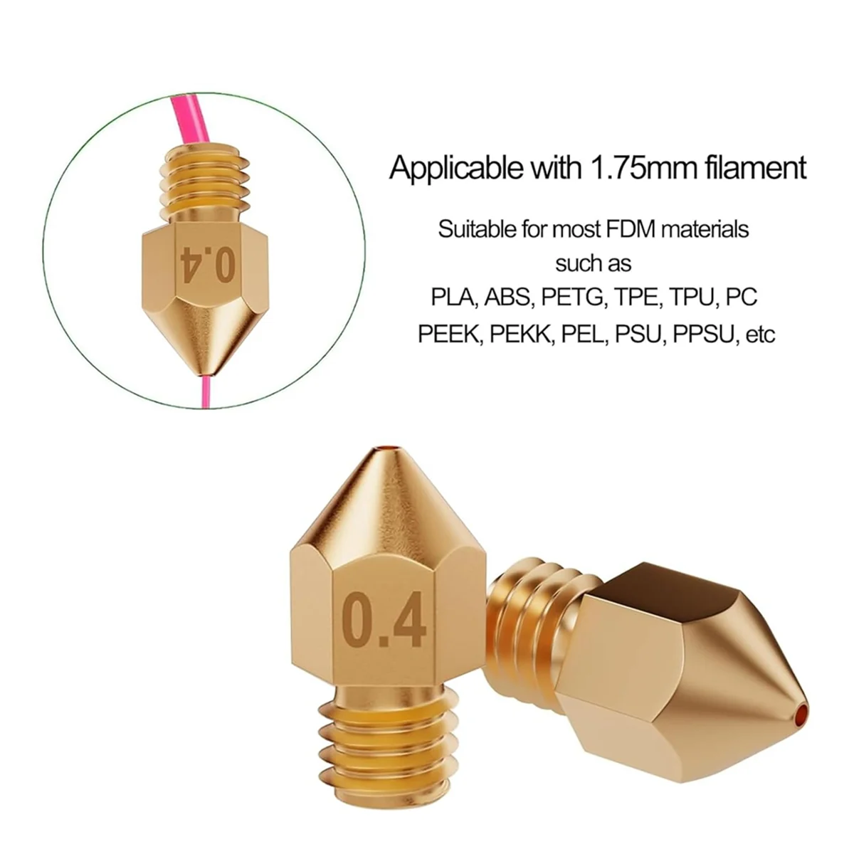 Kit de nuits de chauffage Hotend pour Neptune 3 Pro, 3 Plus, Max, accessoires d'imprimante 3D, kit de tête d'impression de remplacement