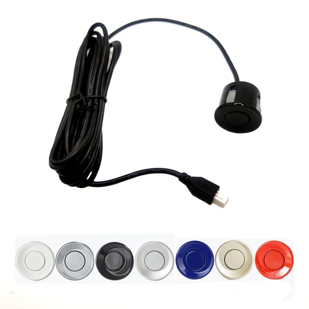 Reverse System 22mm Car Parking Sensor 2.5m 12V Detector Assistant Parktronic