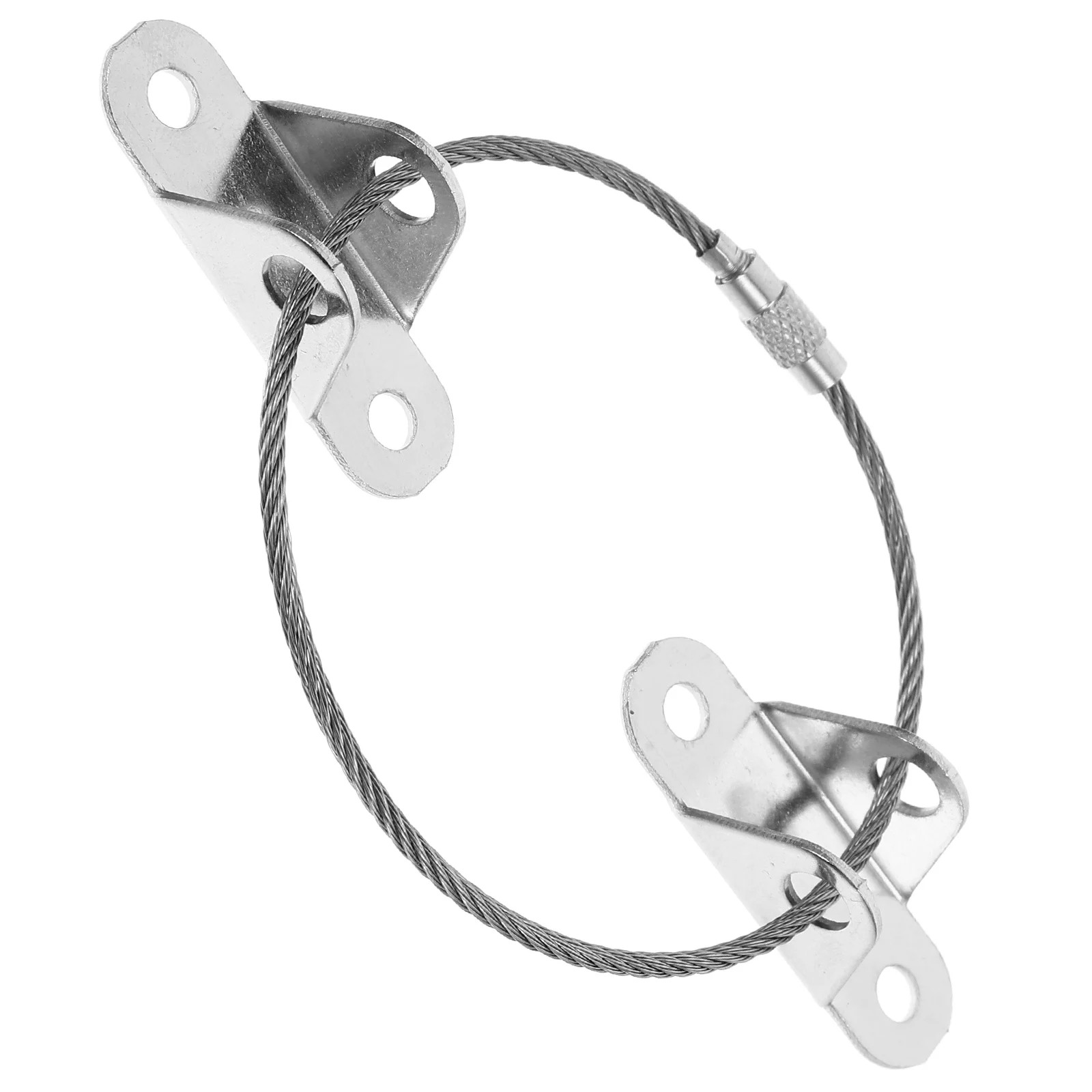 

1 Set Anti-Tipping Furniture Anchor Heavy Duty Wall Strap Cabinet Dresser Safety Fixing Bracket For Bookshelf Mirror Cabinet