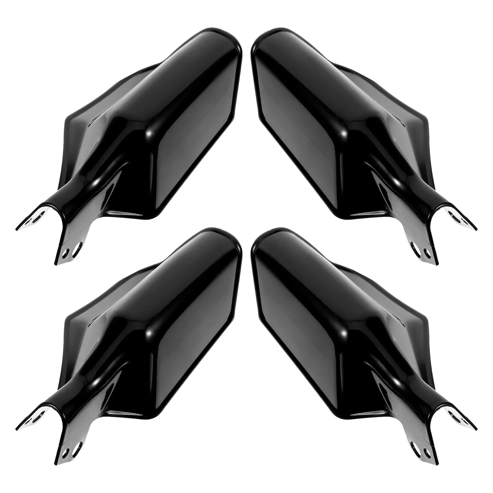 Ochraniacze na dłonie motocyklowe, niebieskie, z tworzywa ABS, wiatroodporne osłony kierownicy do zimowego ochrony przed zimnem, motocyklowe handbary na zewnątrz.