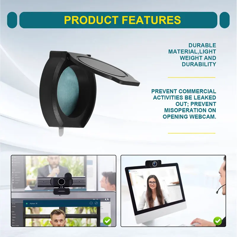 3 Camera Protective Covers Camera Lens Dustproof Dust Cover Webcam Protective Cover Protects Privacy And Security