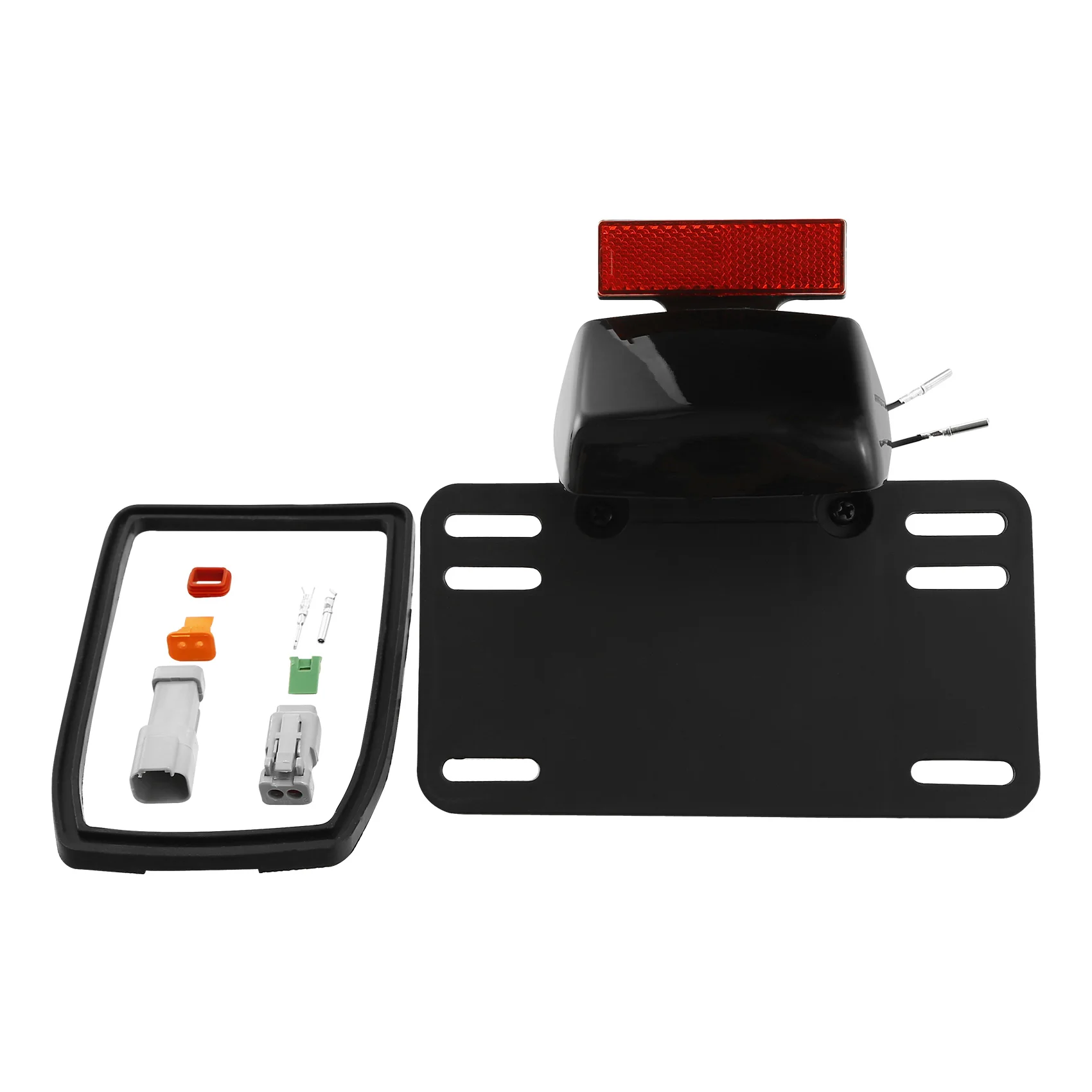 Fender LED License Plate Light Kit For Harley Touring CVO Road Street Glide 2014-2022 Motorcycle