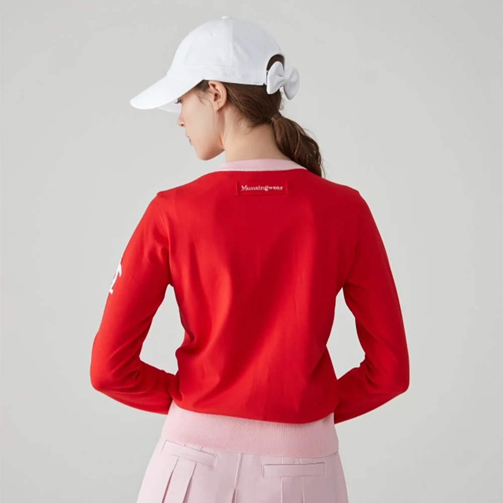 MUNSINGWEAR Luxury Women New Fall Sports Pullovers Feel The Brand Design Golf Wear Fashion Taste Knitted Sweaters