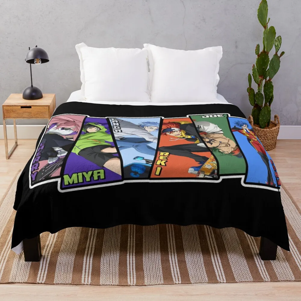 

sk8 the infinity charactersThrow Blanket Cute Blanket