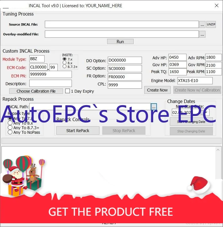 AutoEPC NEW INCAL Tool v9.1
