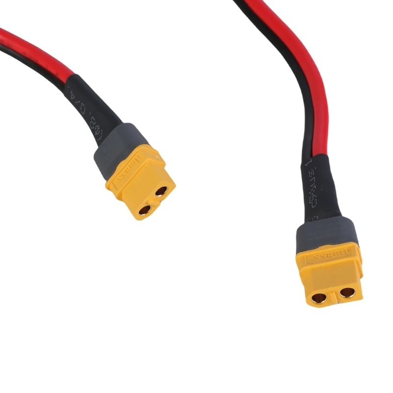 XT60 أنثى إلى موصلات أنثى XT60 مع كابل تمديد سلك السيليكون 12AWG لبطارية RCS Lipos FPV K1KF