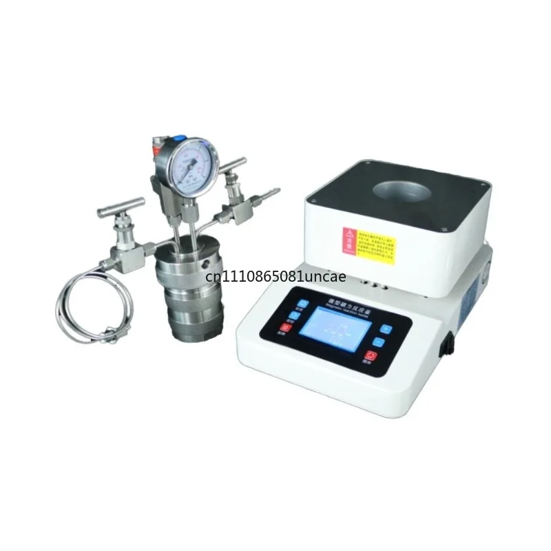 Mini Magnetic Stirring High Pressure Autoclave Stainless Steel Vessel High Temp Hydrogenation Synthesis Lab Equipment
