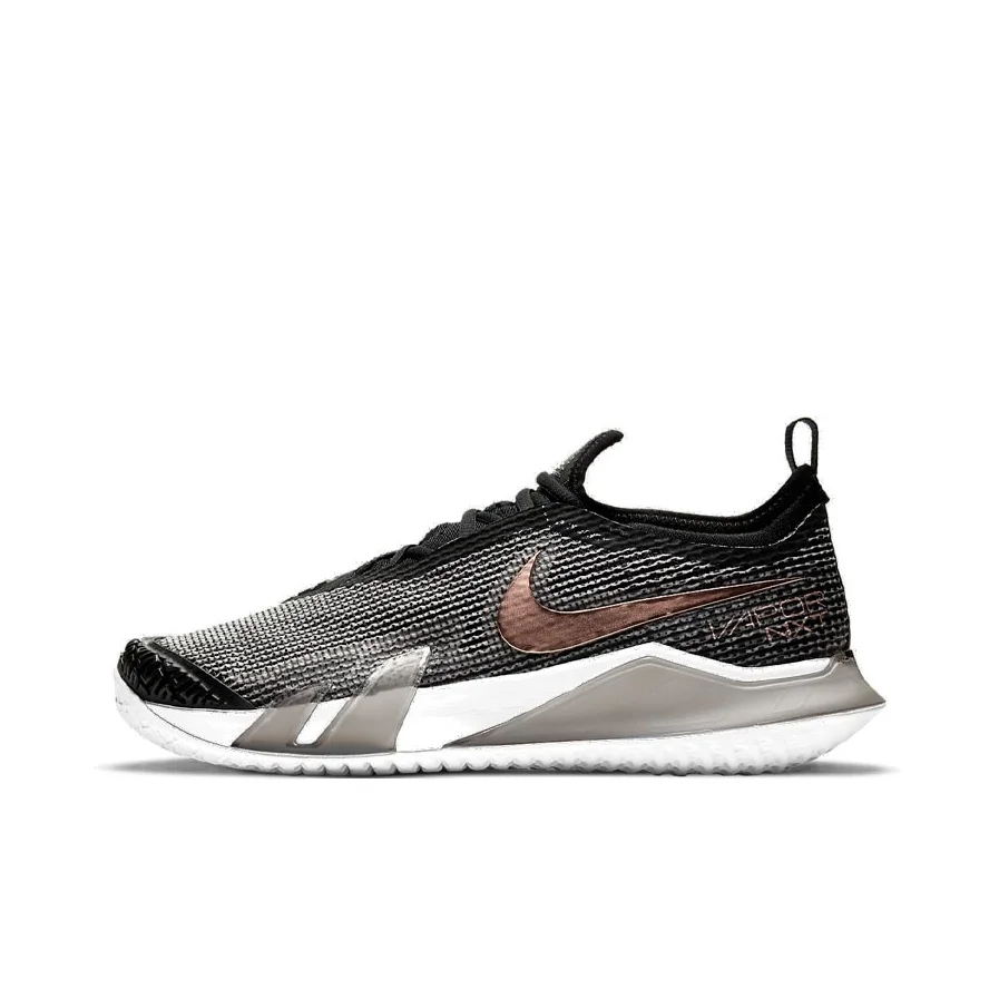 Nike Court React Vapor Nxt Noir Rouge Métallisé Bronze Femme CV0742-002