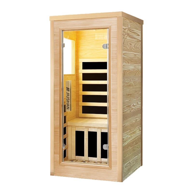 

Steam room Household sweat steaming artifact Small sauna room Free installation of dry steaming graphene light wave room