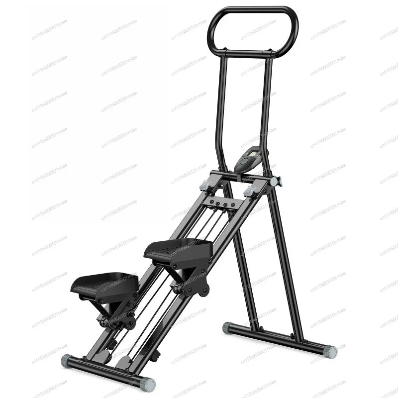 Portable Foldable Mini Vertical Stair Climber Trainer Compact Vertical Cardio Workout Machine For Home Gym