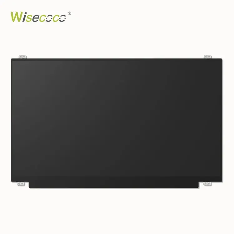 Wisecoco 15.6 Inch 7S5P WLED Backlight Reverse I/F 1366×768 WXGA RGB LCD Panel Display + 30 pins eDP Earphone Keypad Board