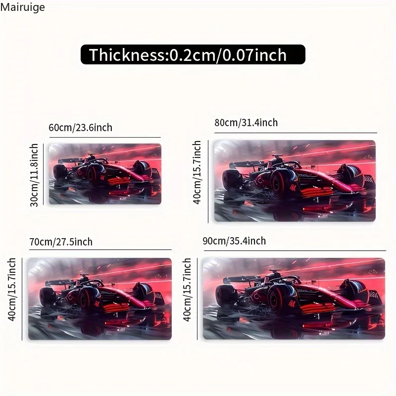 سباق السيارات الرياضية ماوس الوسادة الكرتون Lockedge كبيرة الألعاب ماوس الوسادة ألعاب الكمبيوتر لوحة المفاتيح ماوس حصيرة مكتب للكمبيوتر وسادة مكتب