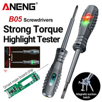 ANENG B05 Screwdrivers Word/Cross  electrician Tester voltmeter Pen Voltage Induction Insulated Electricians Tools