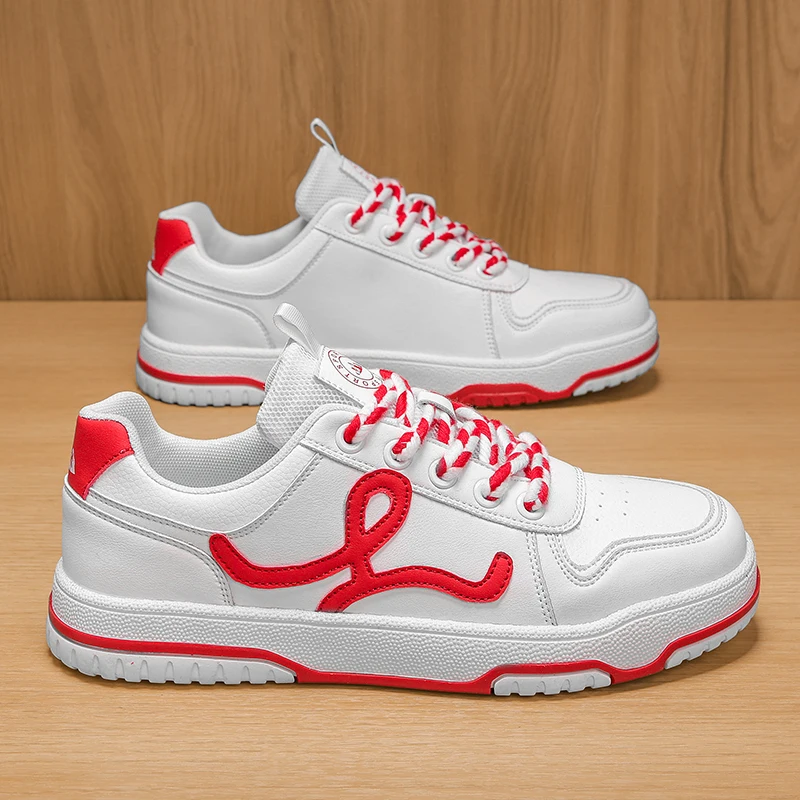 

Walking Shoes Men Flat Comfort Breathable Casual Sneakers Daily Fashion Casual 2025 New Trendy Skate Shoes for Man