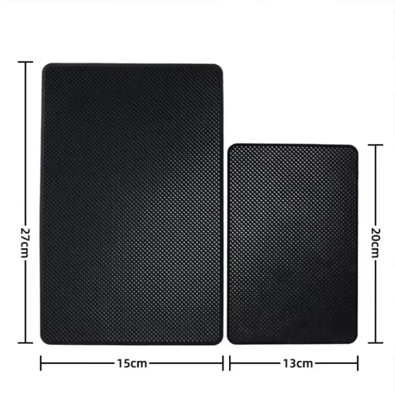 Car Dashboard Sticky Anti Slip PVC Mat Auto Non Slip Sticky Gel Pad Universal Non-Slip Car Magic Dashboard Sticky Adhesive Mat