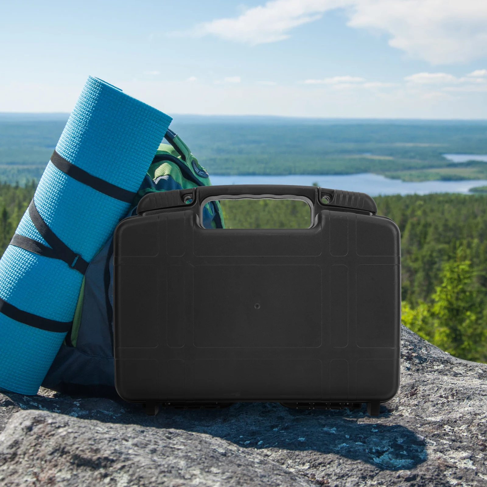 

Plastic Wear resistant Survival Box Shockproof Field Accessory Lightweight Portable Outdoor Tool Case Storage Container