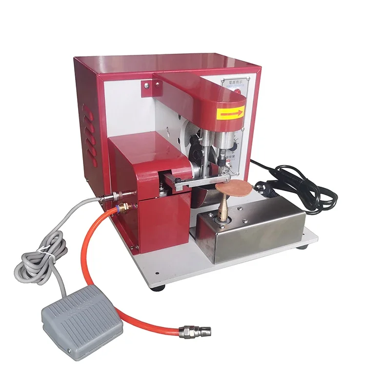 DL-626A Leather Goods Making Machine Edge Coloring Machine for Leather Bag Wallet Automatic Leather