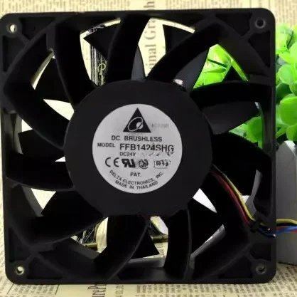 For Delta FFB1424SHG 14051 140mm 14cm DC 24V 2.3A Industrial Pc Case Server Inverter Cooling Fans Blower