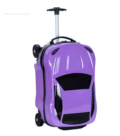 Kinderen Handbagage Rolling Bagage Koffer Voor Jongens Rijden Op Koffer Trolley Tassen 18 Inch Hand Bagage Reizen Kids koffer