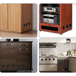 Heat Dissipation Wardrobes Cupboards Home Cabinets Air Vent Grill Cover Ventilation Mesh Round Metal Parts Stainless Steel Tools