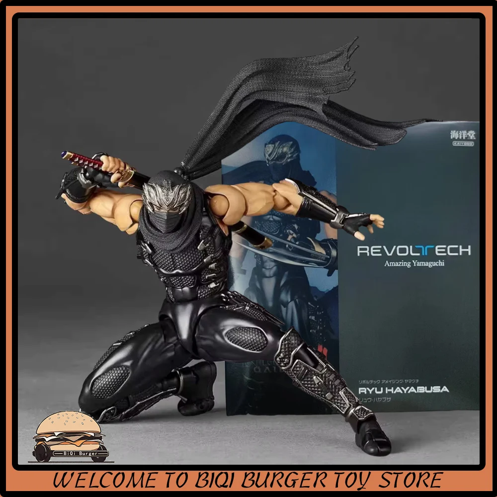 Новый Ninja Gaiden Kaiyodo Revoltech Amazing Yamaguchi Ninja Gaiden Ryu Hayabusa Фигурка ПВХ Модели Коллекционные Игрушки Подарки