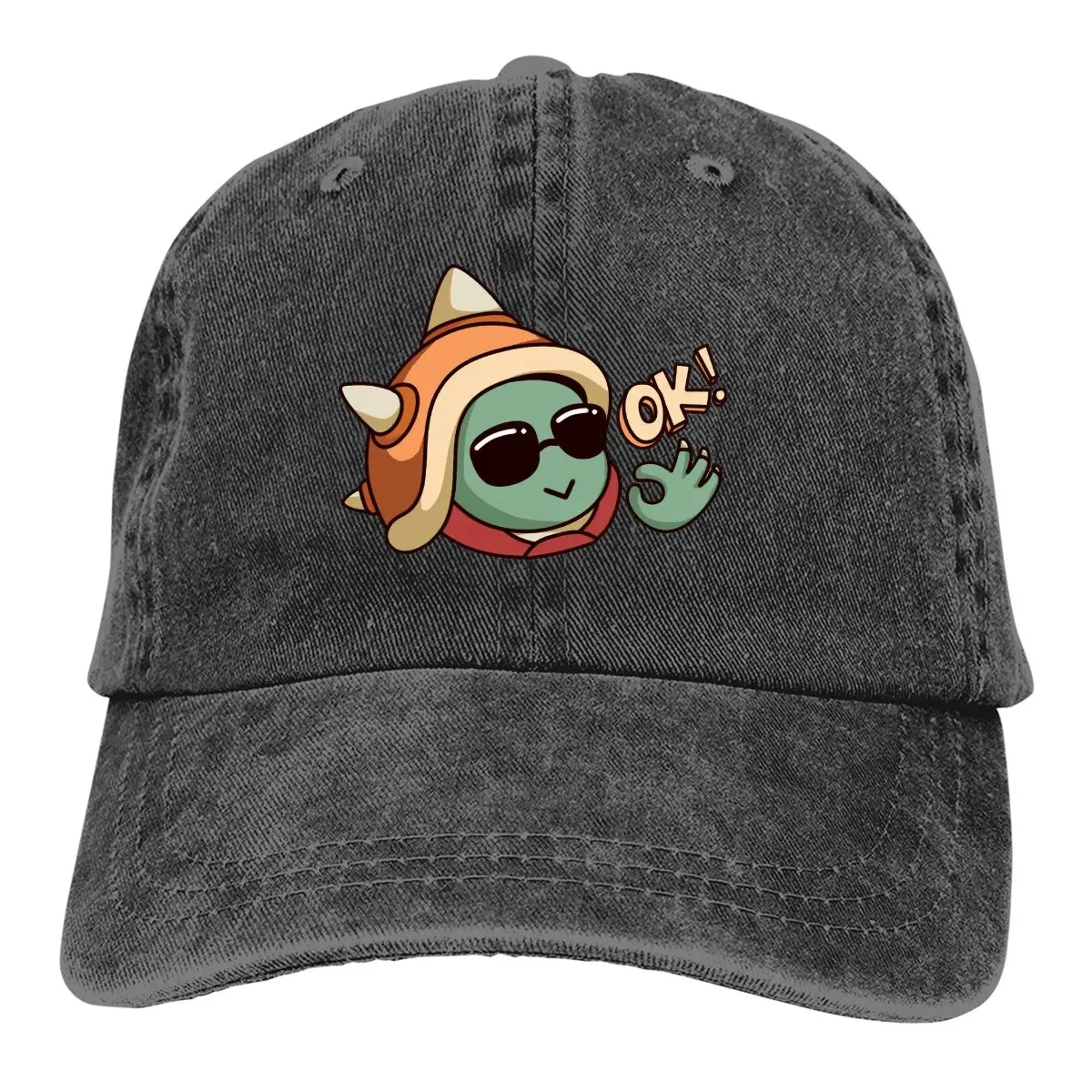 New Men's And Women's Baseball Caps  League Of Legends Game Rammus Ok Truck Cap Outdoor Sun Hat Creative gifts