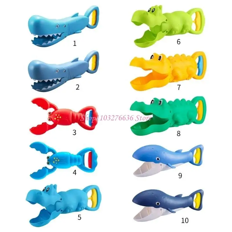 R6FD Child Fine Motor Skill Sand Shovel Toy Robot Sand Claw Garden Sand Digging Toy