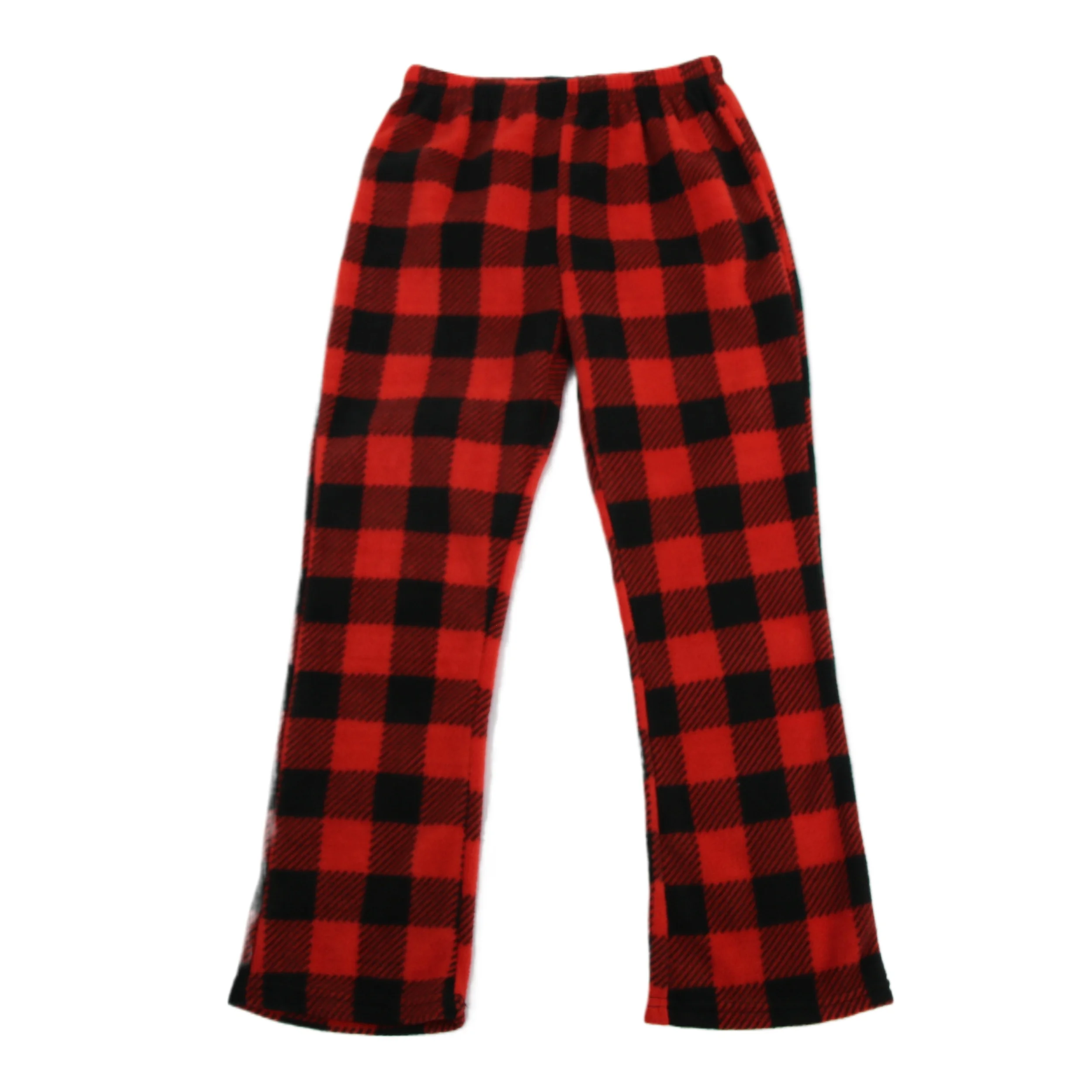 Boys Comfy Fleece Plaid Pajama Pants for Sleep with Pockets From 7Y to 13Y