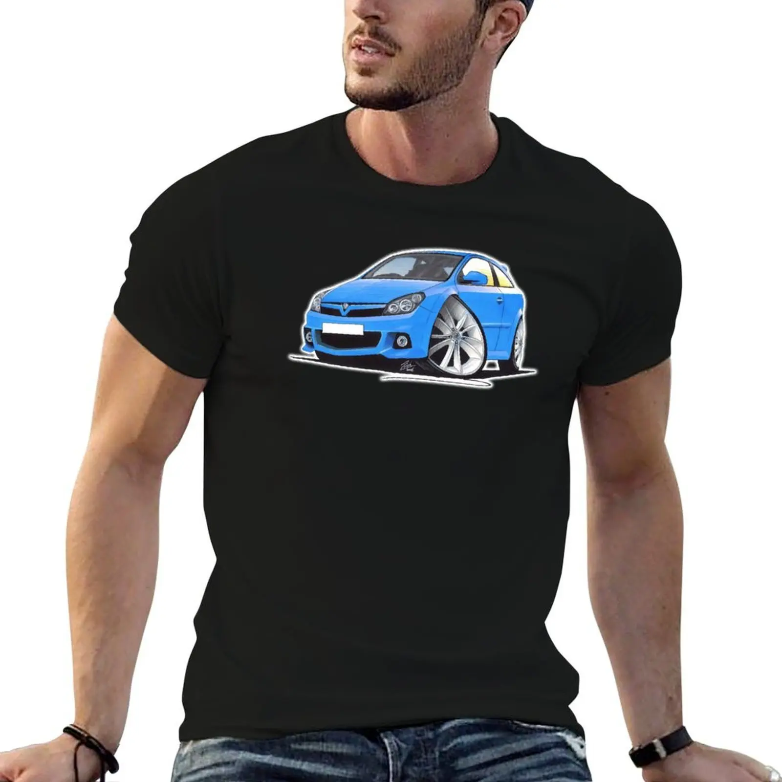 

Vauxhall Astra VXR Blue T-Shirt man t shirts for men graphic t shirts for man T-Shirt
