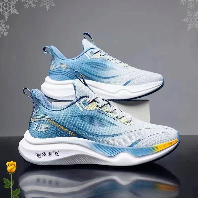 

2025 Men's Shoe Trend New Men's Running Shoes Outdoor Leisure Sports Shoes Fashion Mesh Breathable Shoes