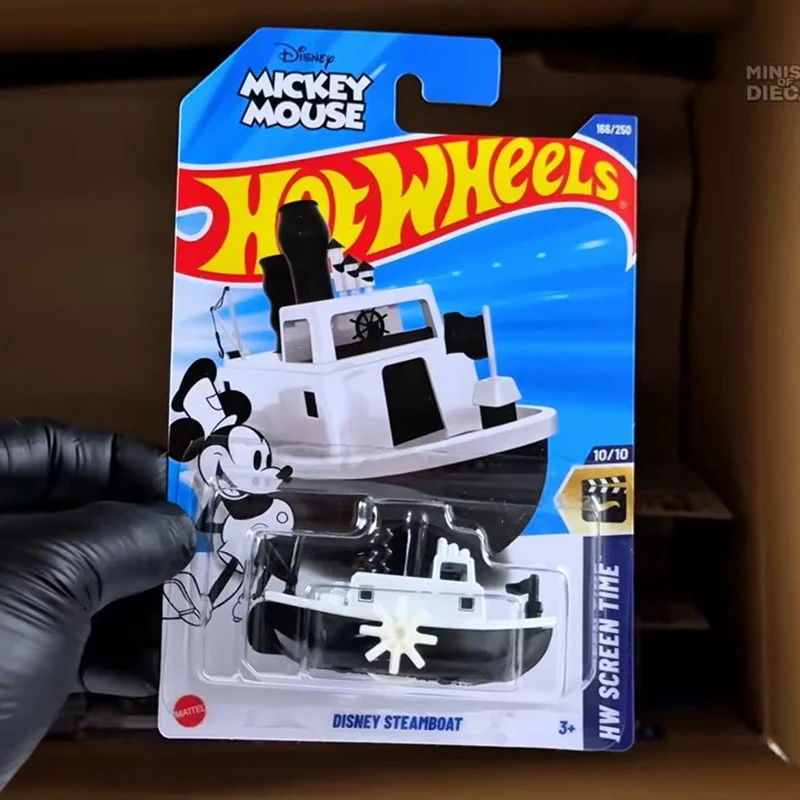 Hot Wheels 2025 Case H Mattel Dream Mobile Ford GT Disney Steamboat Mustang Dodge Viper Chill Mill 1/64 Diecast لعبة مجسمة C4982 #4