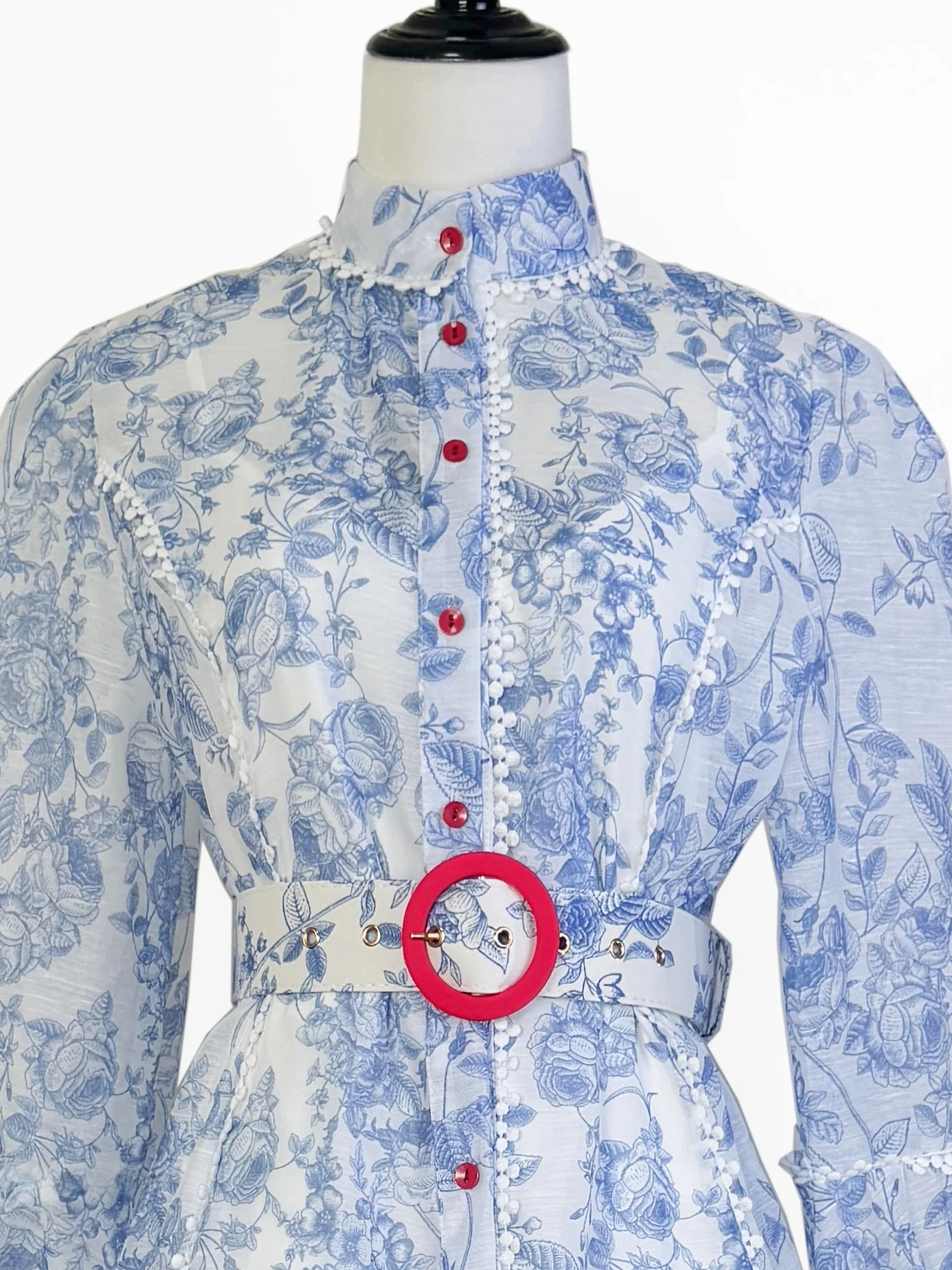 Ele – bordure en dentelle mi-longue épissée, avec grand ourlet de jupe et imprimé Floral rétro d'australie pour femmes d'âge moyen