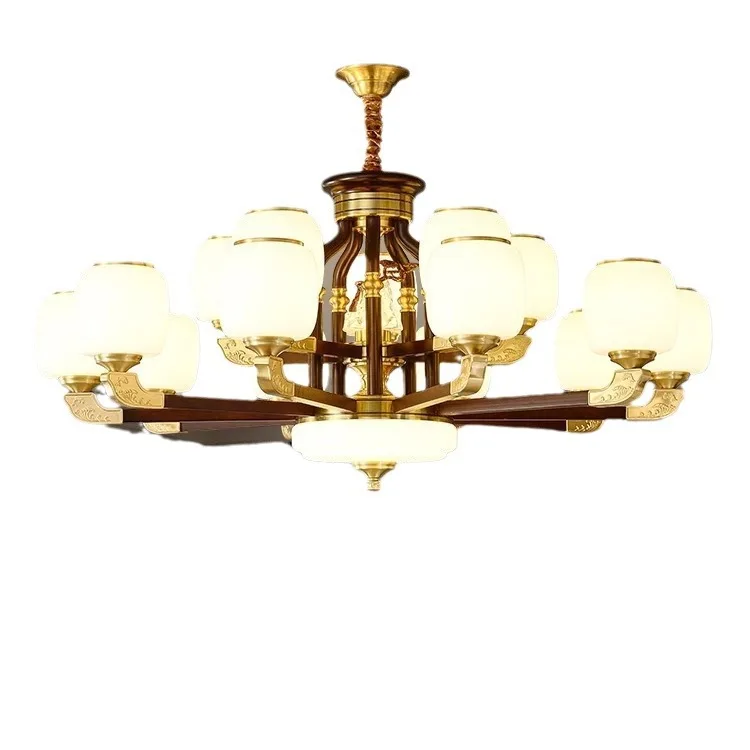 

Walnut Chinese style bedroom dining room light modern atmosphere Chinese style