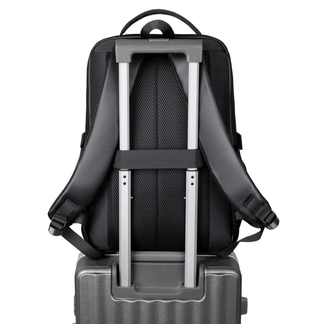 Men's casual large-capacity travel bag lightweight laptop backpack junior high school student college student school bag for