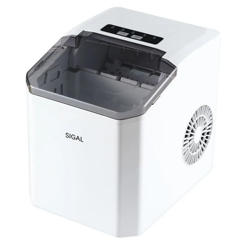 Airo Cross-border Mini Portable Fully Automatic Ice Maker 1.3L Capacity Plug-in Rapid Ice Machine for Home Dormitory Commercial