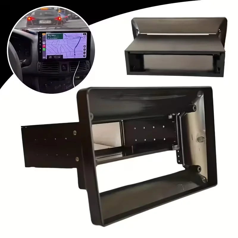 Kit De InstalaçãO Universal Para RáDio De Carro Din 9/10 Polegadas, Moldura Para Tela Touch AutoráDio Car MP5