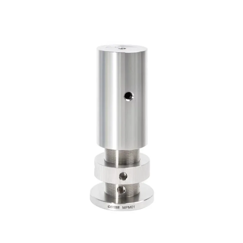 303 stainless steel non-magnetic bracket 108-148MM load-bearing 230KG adjustable height polished pole MPM01