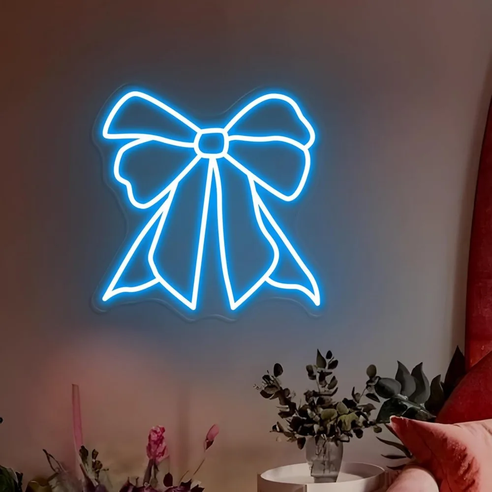 Arco rosa led sinal de néon personalizado quarto da menina sinal de luz de néon casa parede dormitório salão de beleza decoração festa presentes para menina