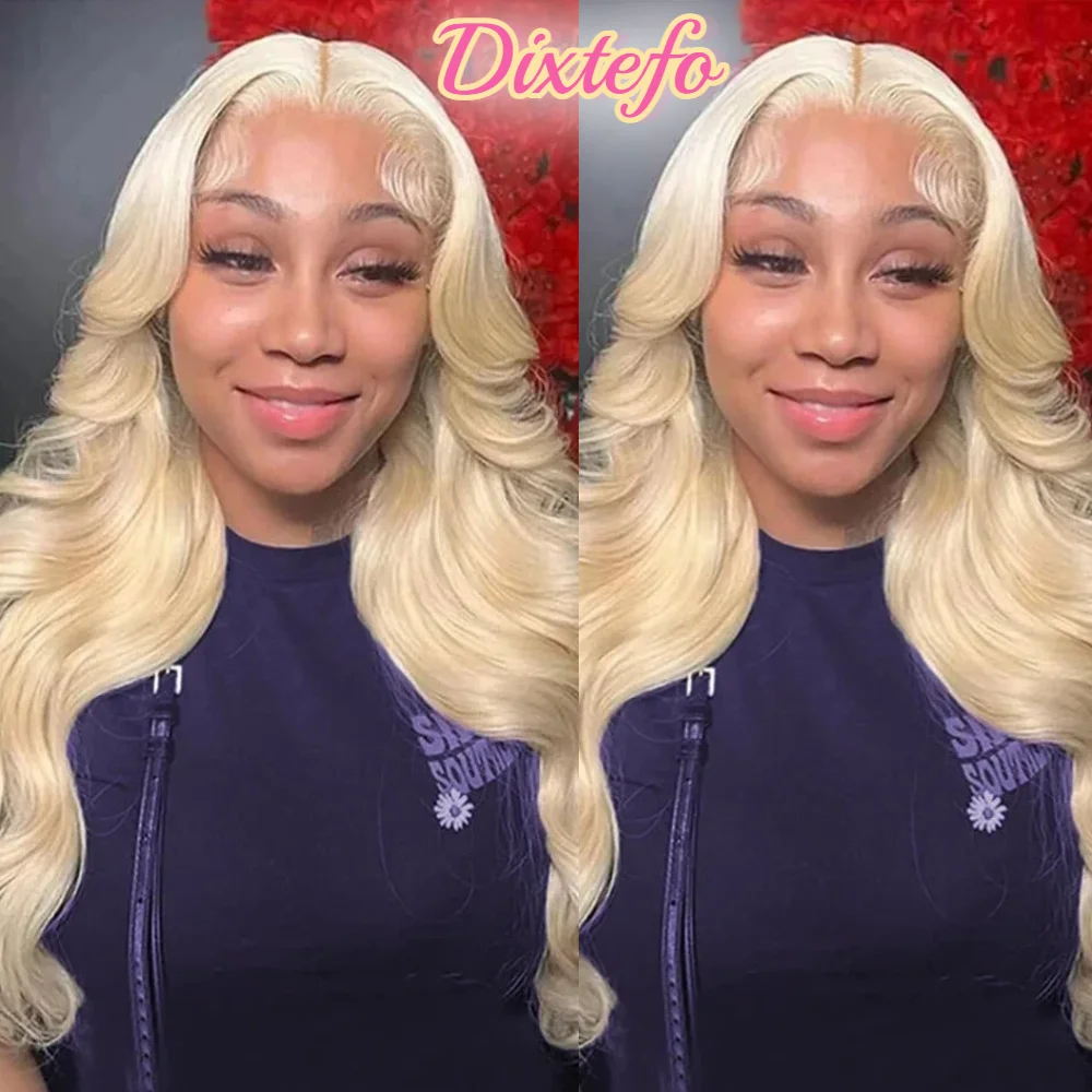 

Парик из натуральных волос 613 Body Wave HD Lace Frontal, 30 дюймов, 13x6, 13x4, блонд, с кружевной передней частью, бразильские волосы